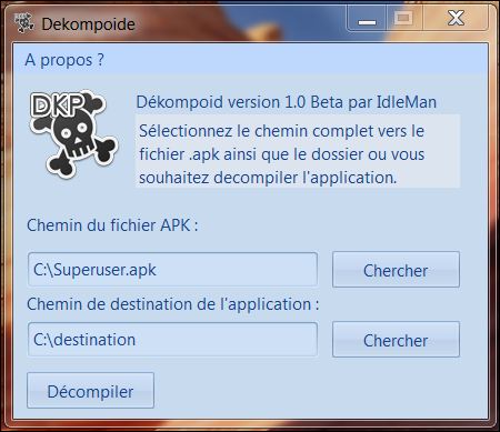 Décompiler une application android (apk) avec DeKomPoide – IdleBlog